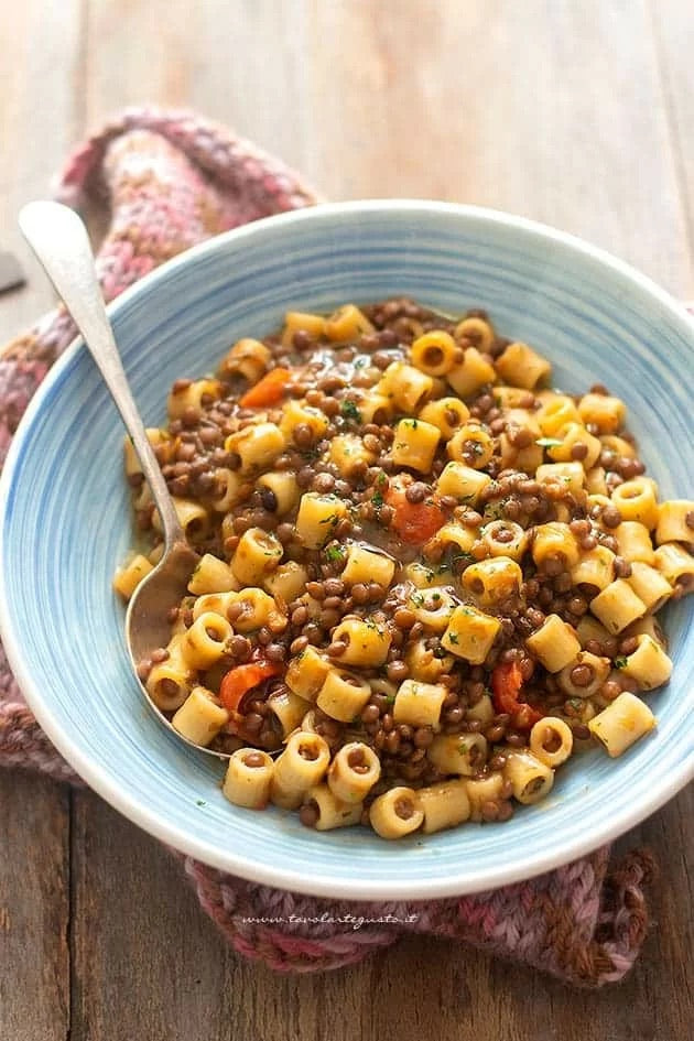 Pasta e lenticchie
