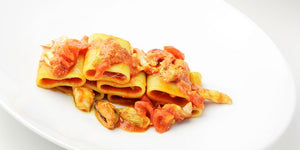 Mezzi paccheri allo scoglio