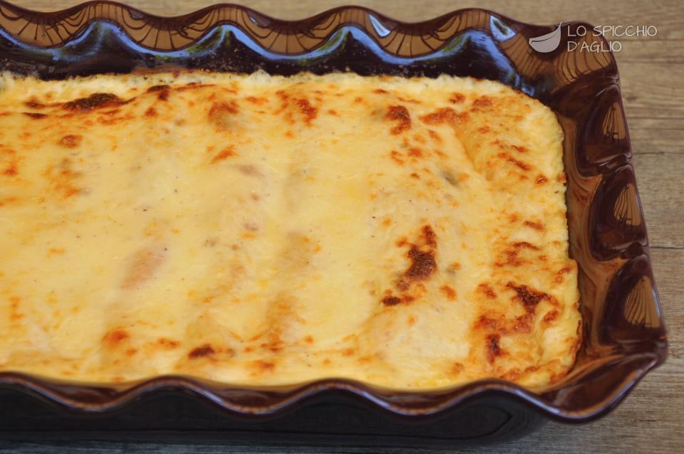 Pasta e cavolo gratinato al forno