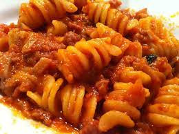 Fusilli a ragù