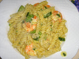 panna zucchine e gamberetti