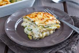 Parmigiana di zucchine bianca