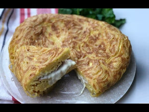 Frittata di maccheroni cotto e provola