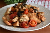 Bonaccioni di pollo alla mediterranea