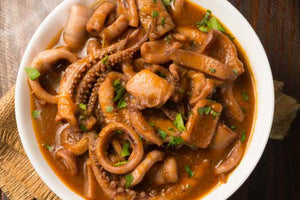 Seppie e calamari alla luciana