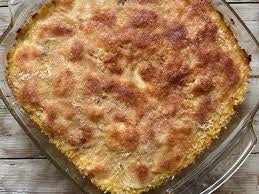 Timballo di zucca con salsiccia sbriciolata e provola