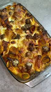 Pasta al forno con polpettine, melanzane e provola