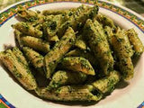 Pasta integrale con pesto