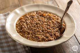 Zuppa di farro e lenticchie