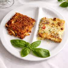 Lasagna bianca e rossa
