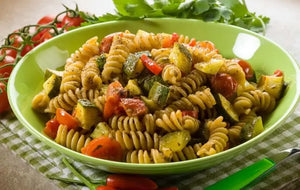 Pasta zucchine e pomodorini