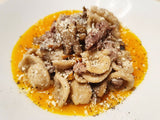 Orecchiette funghi e salsiccia