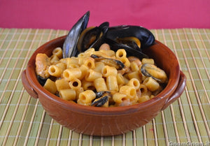 Pasta e fagioli con cozze