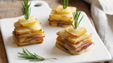 Millefoglie patate e speck