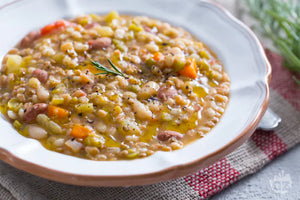 Zuppa di farro con verdure