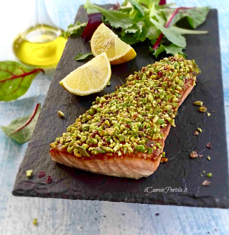 Salmone gratinato