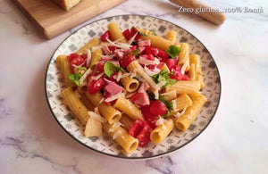 Pasta fredda Cotto, pomodorini e rucola