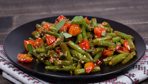 Fagiolini con pomodorini