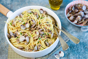 Spaghetti con Lupini